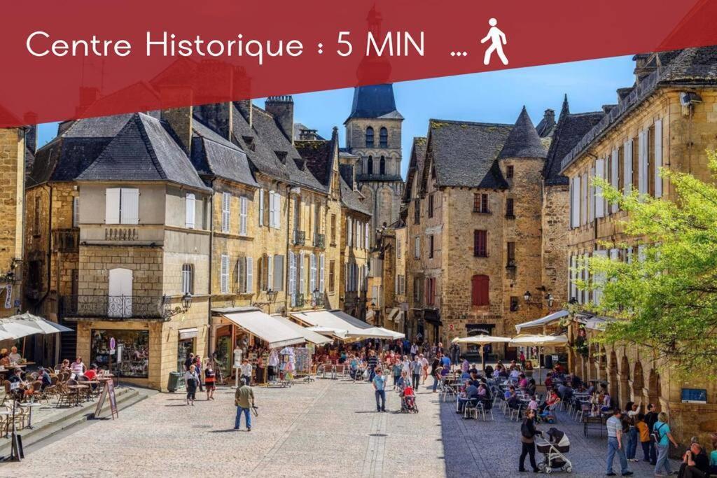 Le Vertigo Proche Centre Histo Avec 2 Parkings Sarlat-la-Canéda Exterior photo